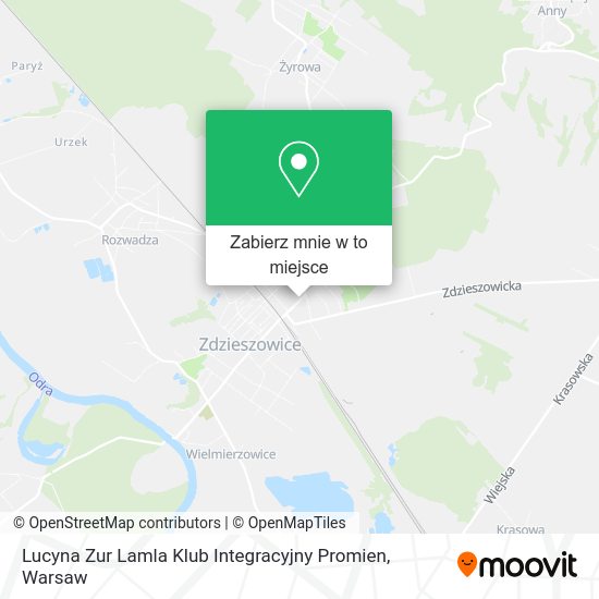 Mapa Lucyna Zur Lamla Klub Integracyjny Promien