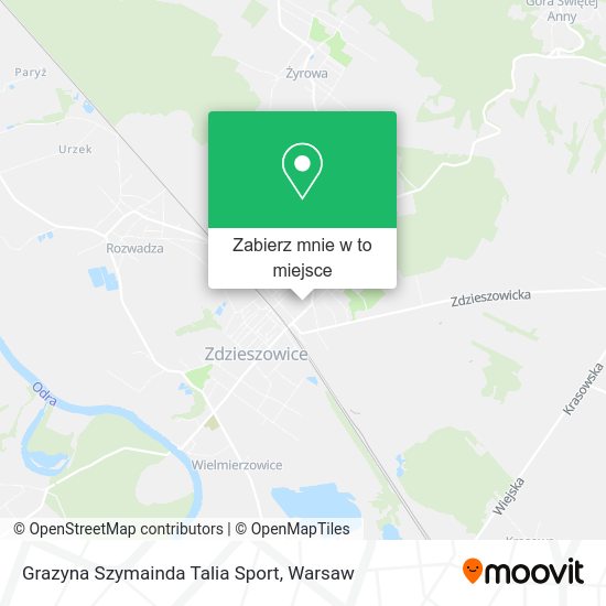 Mapa Grazyna Szymainda Talia Sport