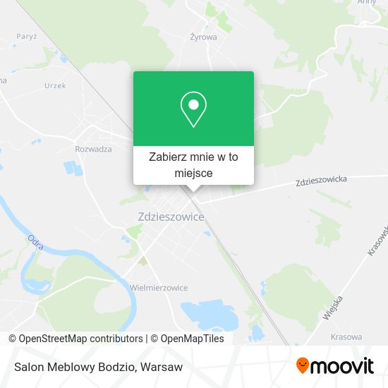 Mapa Salon Meblowy Bodzio