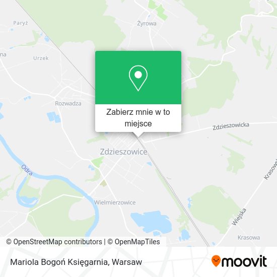 Mapa Mariola Bogoń Księgarnia