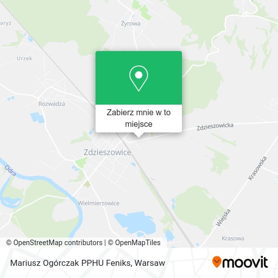 Mapa Mariusz Ogórczak PPHU Feniks