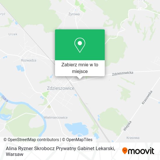 Mapa Alina Ryzner Skrobocz Prywatny Gabinet Lekarski