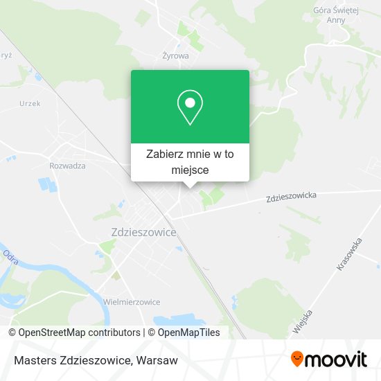 Mapa Masters Zdzieszowice