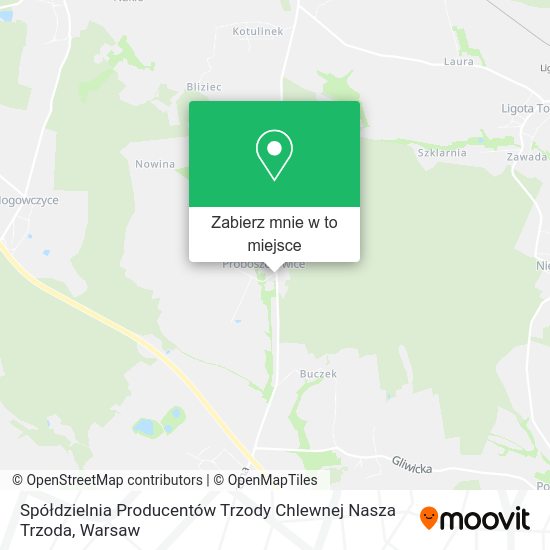 Mapa Spółdzielnia Producentów Trzody Chlewnej Nasza Trzoda