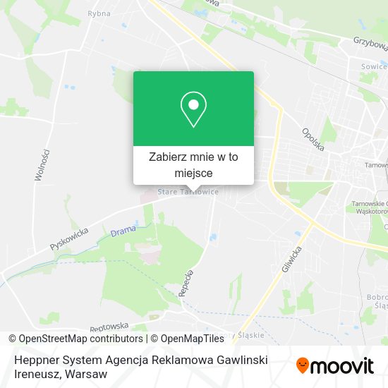 Mapa Heppner System Agencja Reklamowa Gawlinski Ireneusz