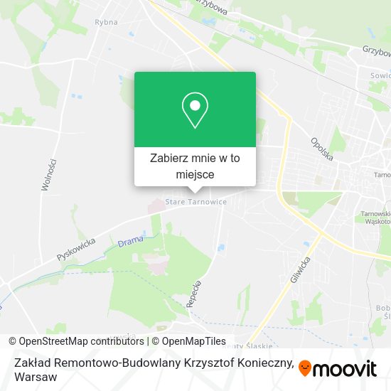 Mapa Zakład Remontowo-Budowlany Krzysztof Konieczny