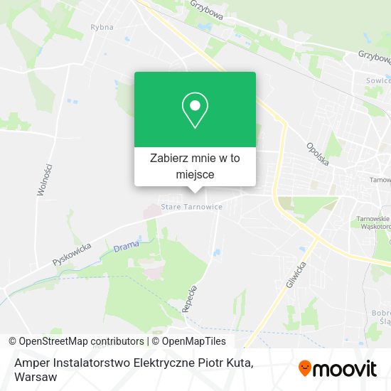 Mapa Amper Instalatorstwo Elektryczne Piotr Kuta