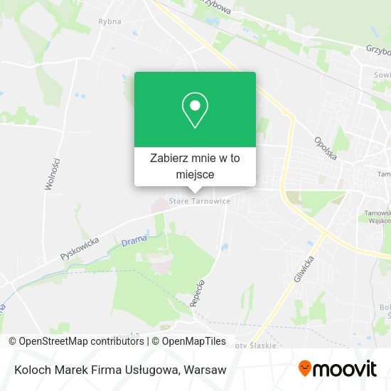 Mapa Koloch Marek Firma Usługowa