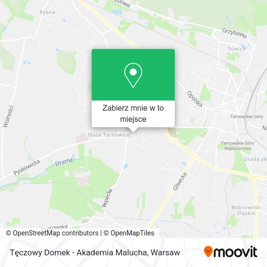 Mapa Tęczowy Domek - Akademia Malucha