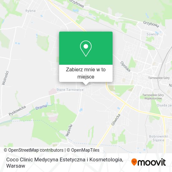 Mapa Coco Clinic Medycyna Estetyczna i Kosmetologia