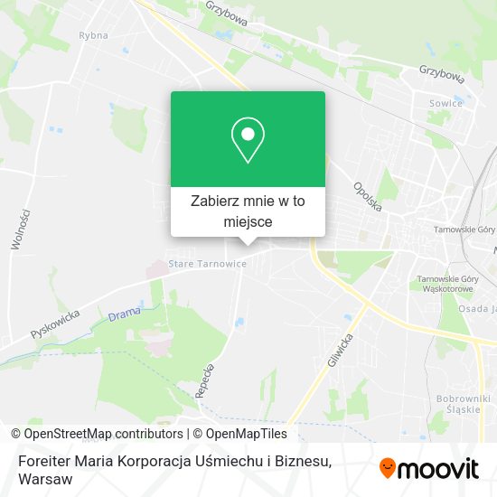 Mapa Foreiter Maria Korporacja Uśmiechu i Biznesu