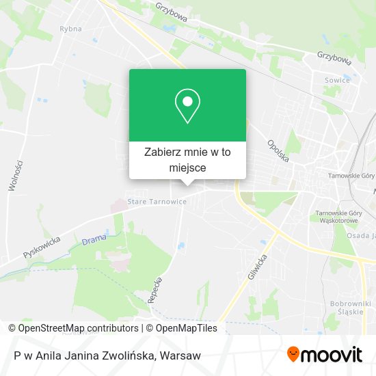 Mapa P w Anila Janina Zwolińska