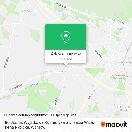 Mapa Bo Jesteś Wyjątkowa Kosmetyka Stylizacja Wizaż Irena Rybicka