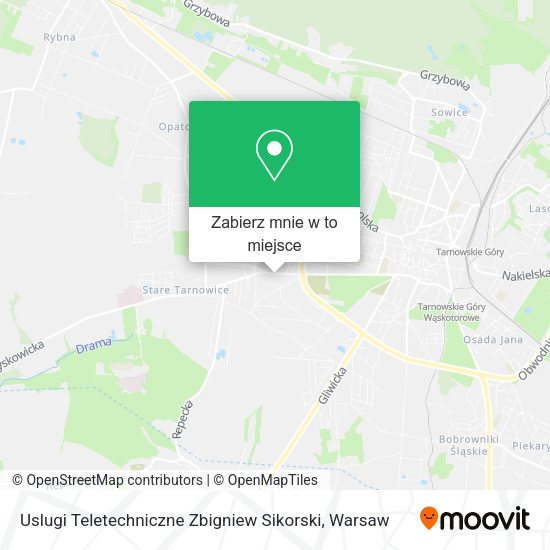 Mapa Uslugi Teletechniczne Zbigniew Sikorski