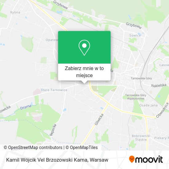 Mapa Kamil Wójcik Vel Brzozowski Kama