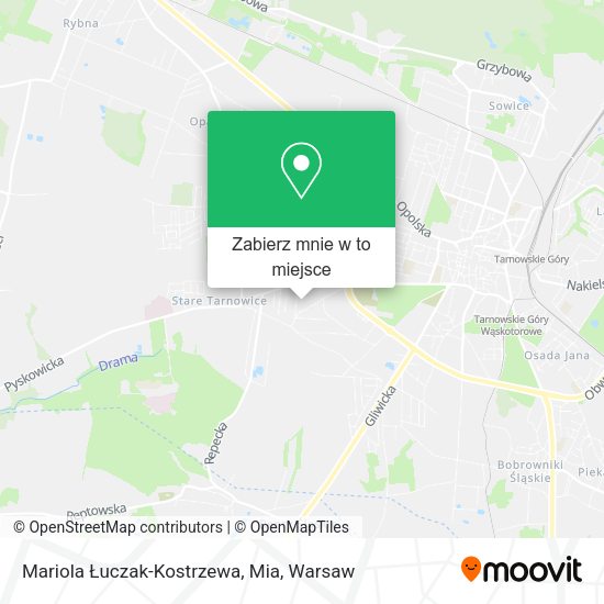 Mapa Mariola Łuczak-Kostrzewa, Mia