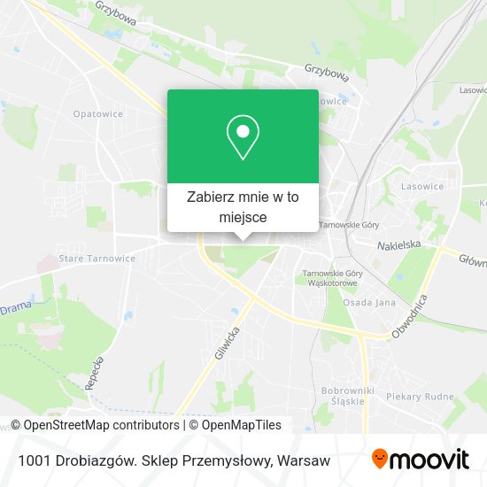 Mapa 1001 Drobiazgów. Sklep Przemysłowy