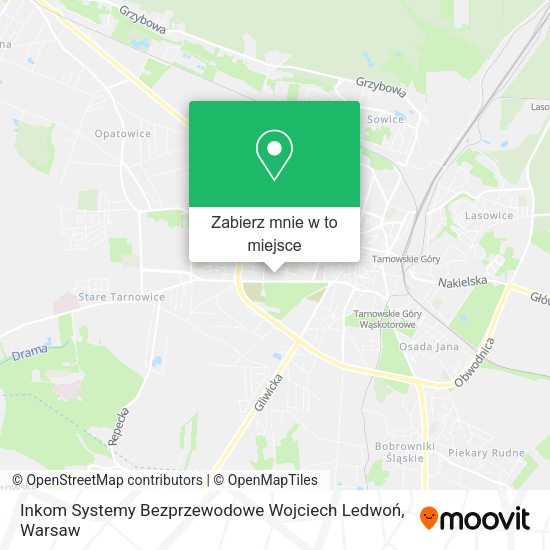 Mapa Inkom Systemy Bezprzewodowe Wojciech Ledwoń