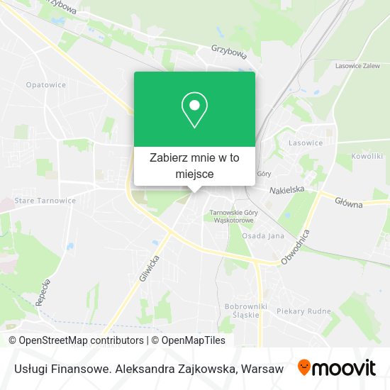 Mapa Usługi Finansowe. Aleksandra Zajkowska