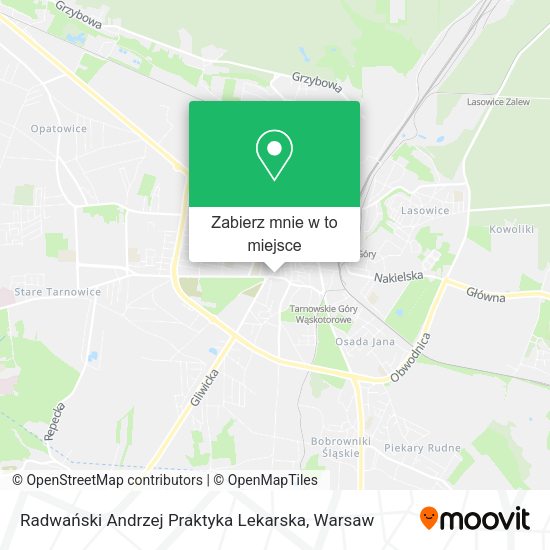 Mapa Radwański Andrzej Praktyka Lekarska