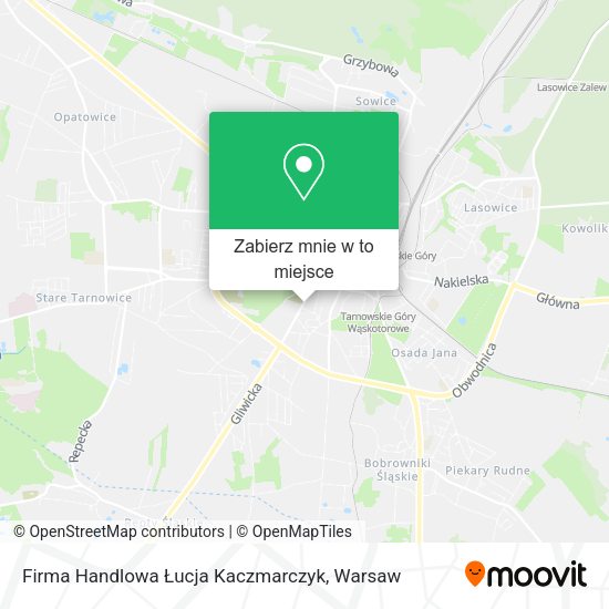 Mapa Firma Handlowa Łucja Kaczmarczyk