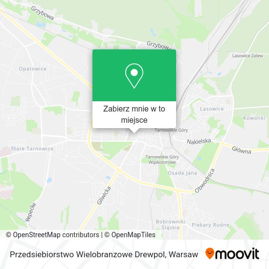 Mapa Przedsiebiorstwo Wielobranzowe Drewpol