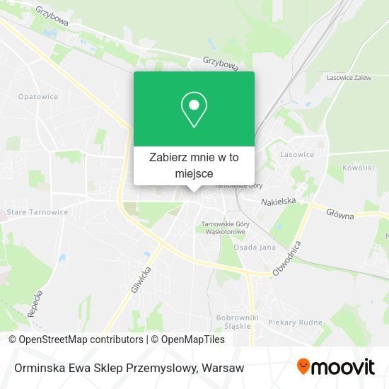 Mapa Orminska Ewa Sklep Przemyslowy