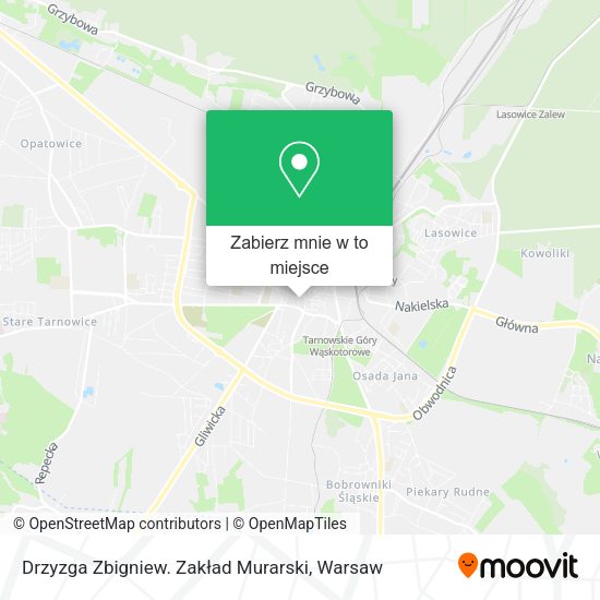 Mapa Drzyzga Zbigniew. Zakład Murarski