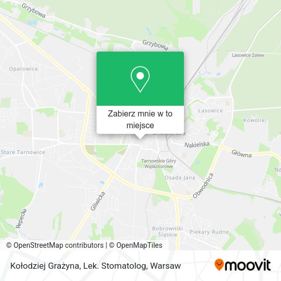 Mapa Kołodziej Grażyna, Lek. Stomatolog