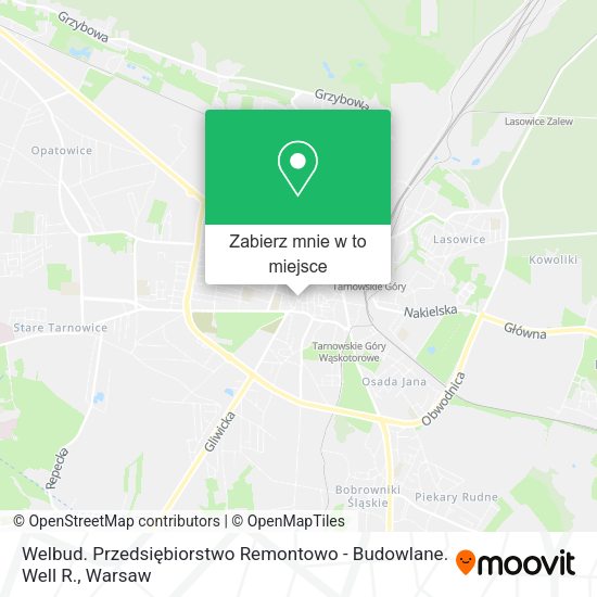 Mapa Welbud. Przedsiębiorstwo Remontowo - Budowlane. Well R.