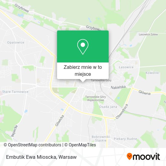 Mapa Embutik Ewa Mioscka