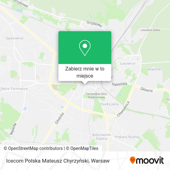 Mapa Icecom Polska Mateusz Chyrzyński