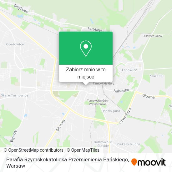 Mapa Parafia Rzymskokatolicka Przemienienia Pańskiego