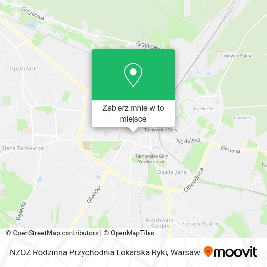 Mapa NZOZ Rodzinna Przychodnia Lekarska Ryki