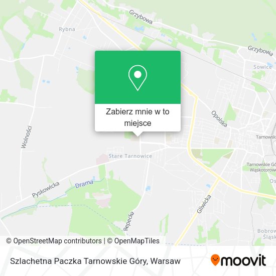 Mapa Szlachetna Paczka Tarnowskie Góry