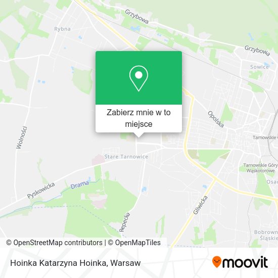 Mapa Hoinka Katarzyna Hoinka