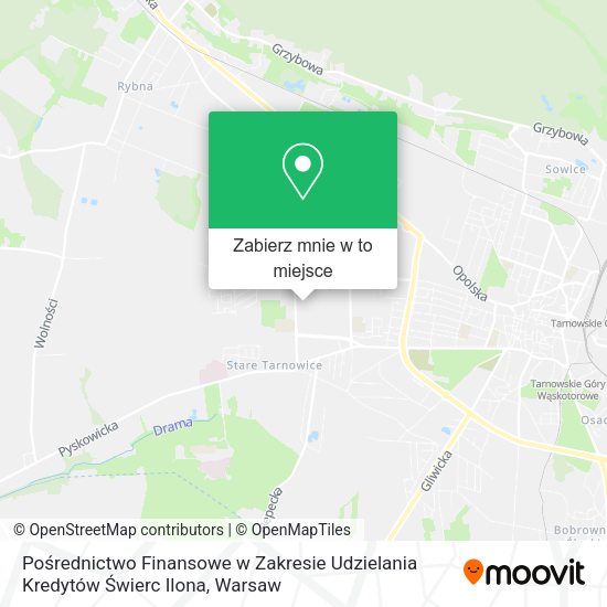 Mapa Pośrednictwo Finansowe w Zakresie Udzielania Kredytów Świerc Ilona