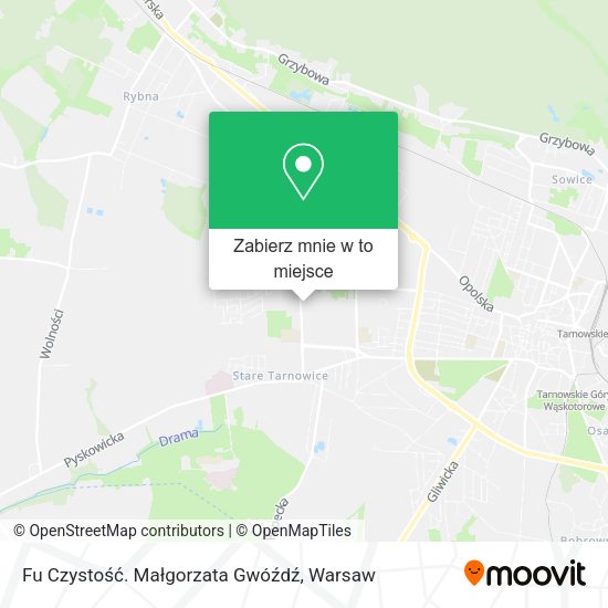 Mapa Fu Czystość. Małgorzata Gwóźdź