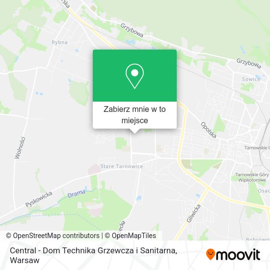 Mapa Central - Dom Technika Grzewcza i Sanitarna