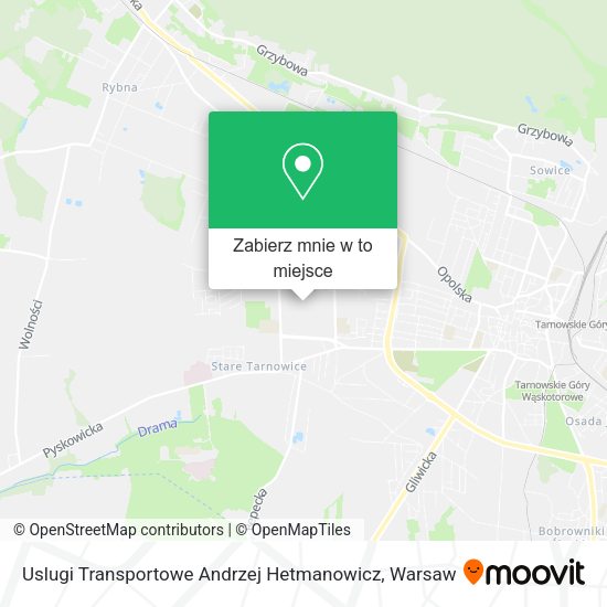 Mapa Uslugi Transportowe Andrzej Hetmanowicz