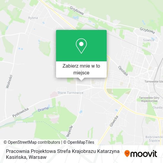 Mapa Pracownia Projektowa Strefa Krajobrazu Katarzyna Kasińska