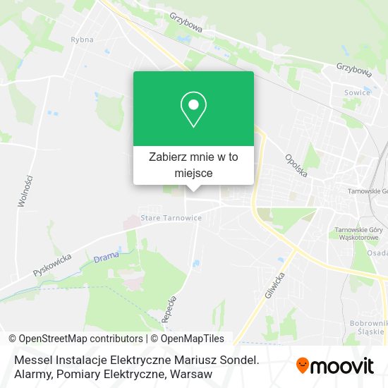 Mapa Messel Instalacje Elektryczne Mariusz Sondel. Alarmy, Pomiary Elektryczne