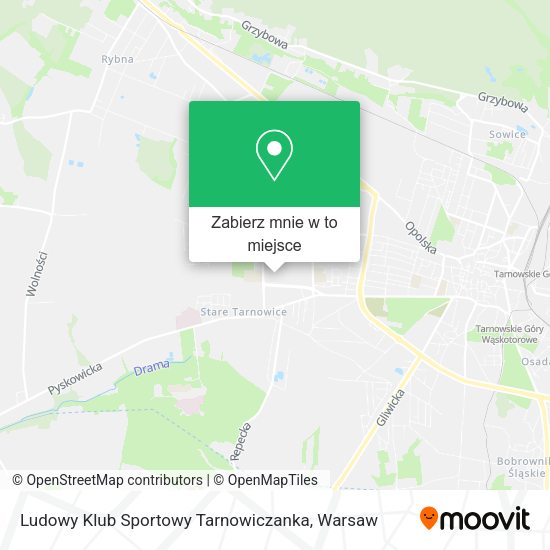 Mapa Ludowy Klub Sportowy Tarnowiczanka