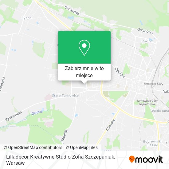 Mapa Lilladecor Kreatywne Studio Zofia Szczepaniak