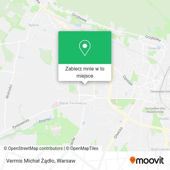 Mapa Vermis Michał Żądło