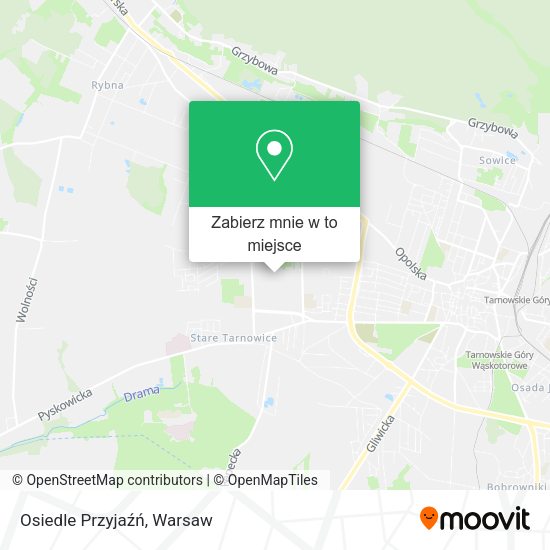 Mapa Osiedle Przyjaźń