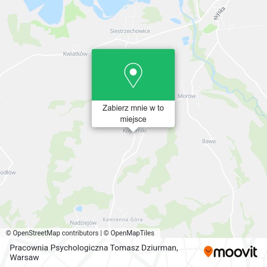 Mapa Pracownia Psychologiczna Tomasz Dziurman