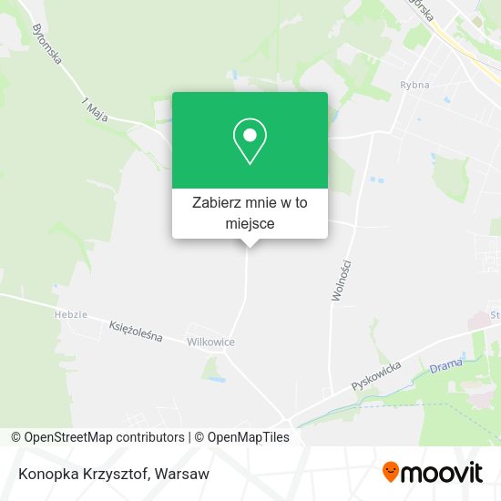 Mapa Konopka Krzysztof