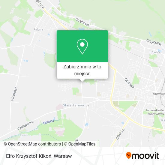 Mapa Elfo Krzysztof Kikoń