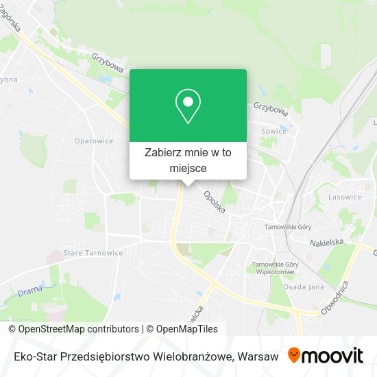 Mapa Eko-Star Przedsiębiorstwo Wielobranżowe